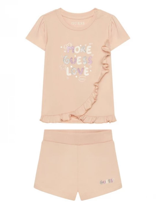 Obrázek produktu Guess Sada pro miminka A6GG10 K6YW4 Světle růžová Regular Fit