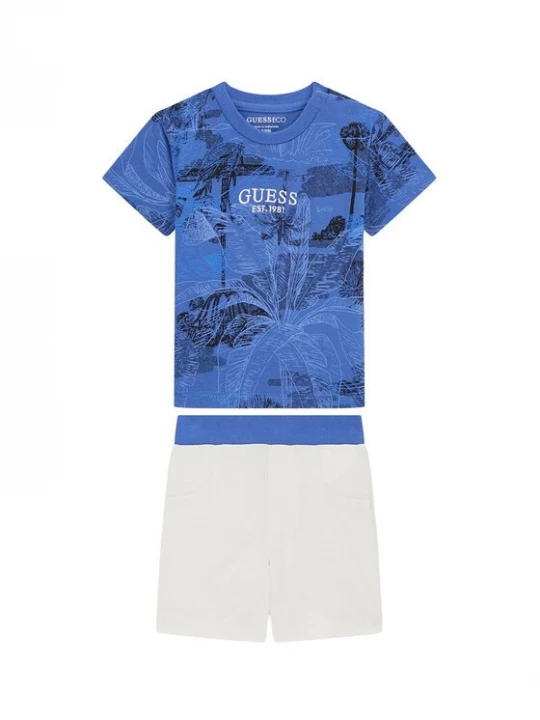 Obrázek produktu Guess Sada T-shirt a šortky I6GG10 K8HM4 Modrá Regular Fit