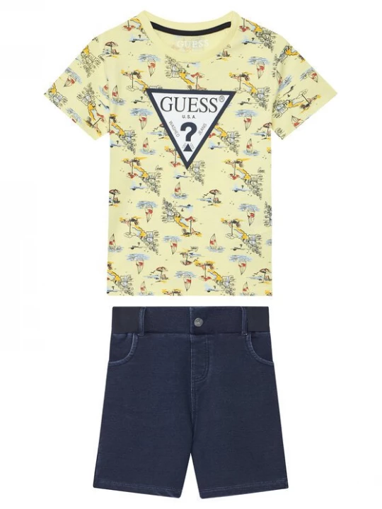 Obrázek produktu Guess Sada T-shirt a šortky N6GG01 K8HM4 Barevná Regular Fit