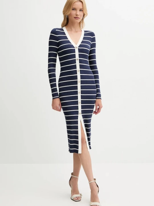 Obrázek produktu Guess Šaty Guess ANDREA námořnická modř