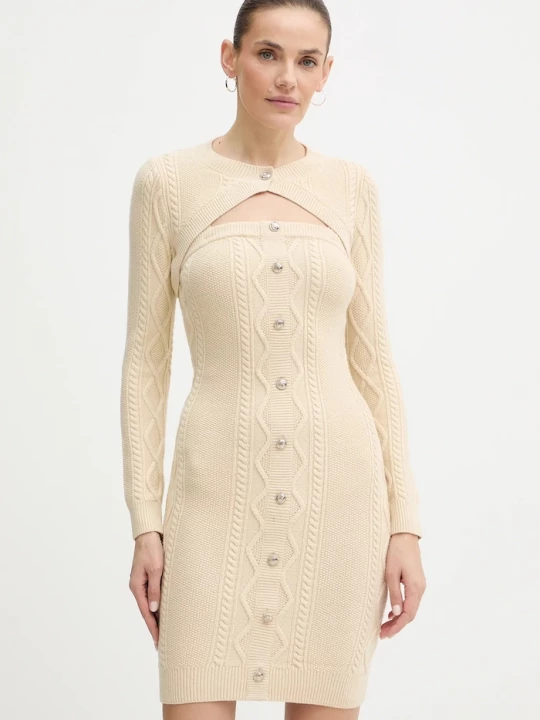 Obrázek produktu Guess Šaty Guess DAPHNE béžová