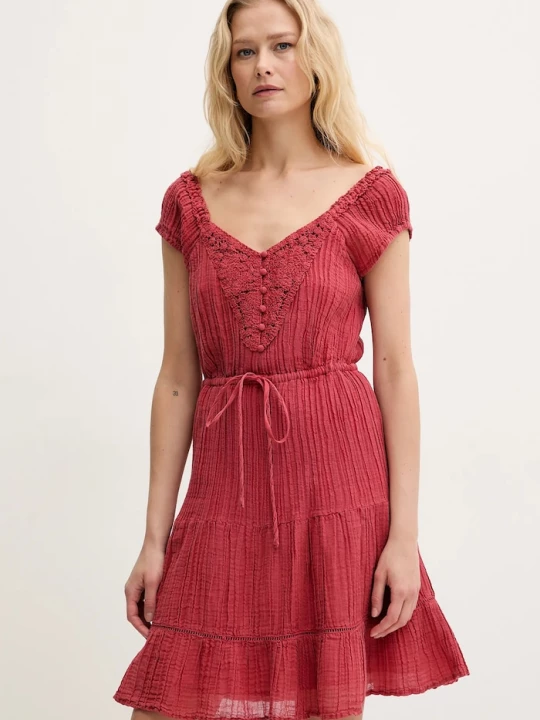 Obrázek produktu Guess Šaty Guess GAUZE červená