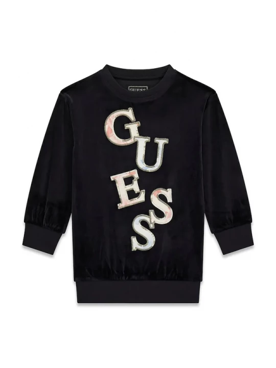 Obrázek produktu Guess šaty velurové černá