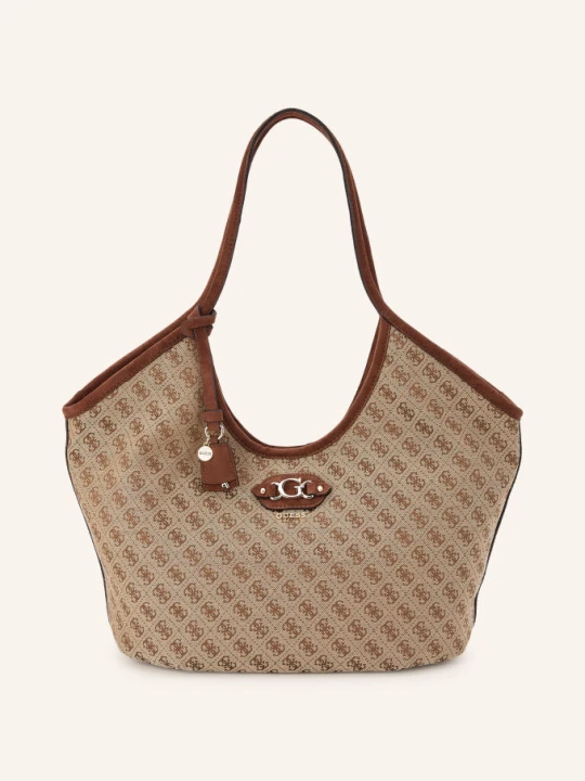 Obrázek produktu Guess Shopper Samantha Girlfriend béžová / zlatá / tmavě hnědá
