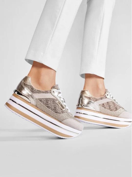 Obrázek produktu Guess Sneakersy Hansin2 FL5HNS FAL12 Zlatá