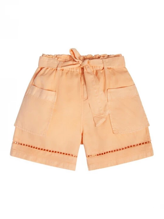 Obrázek produktu Guess Šortky z materiálu J3GD03 WE8R0 Oranžová Relaxed Fit