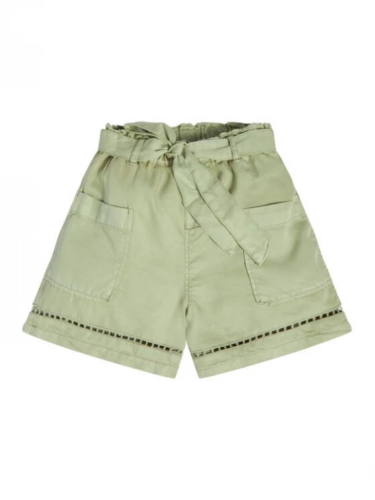 Obrázek produktu Guess Šortky z materiálu J3GD03 WE8R0 Zelená Relaxed Fit