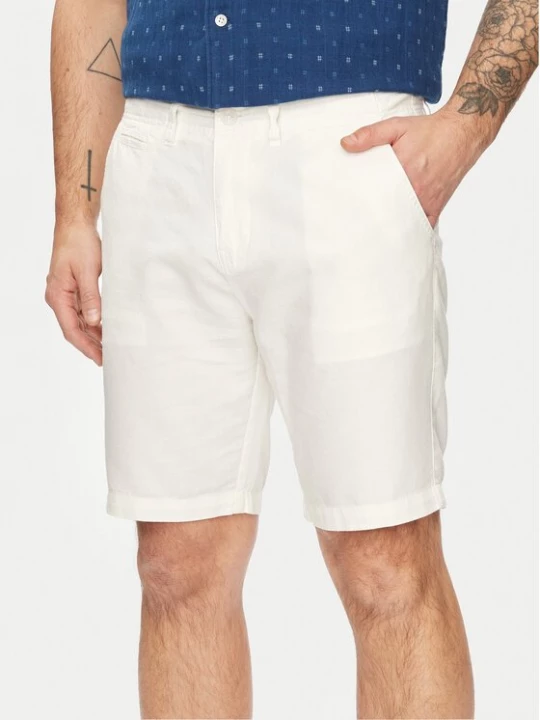 Obrázek produktu Guess Šortky z materiálu M4GB59 WG8B0 Écru Regular Fit Krémová