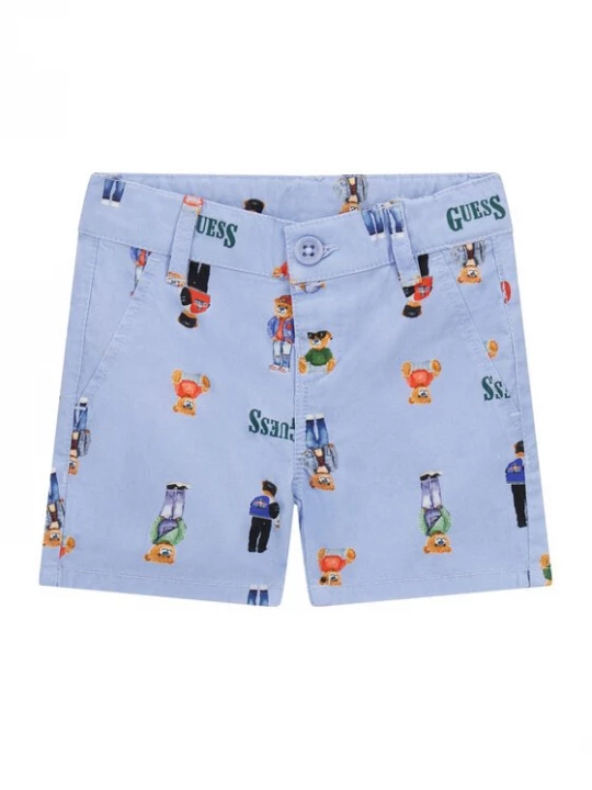 Obrázek produktu Guess Šortky z materiálu N6RD03 WFY91 Fialová Regular Fit