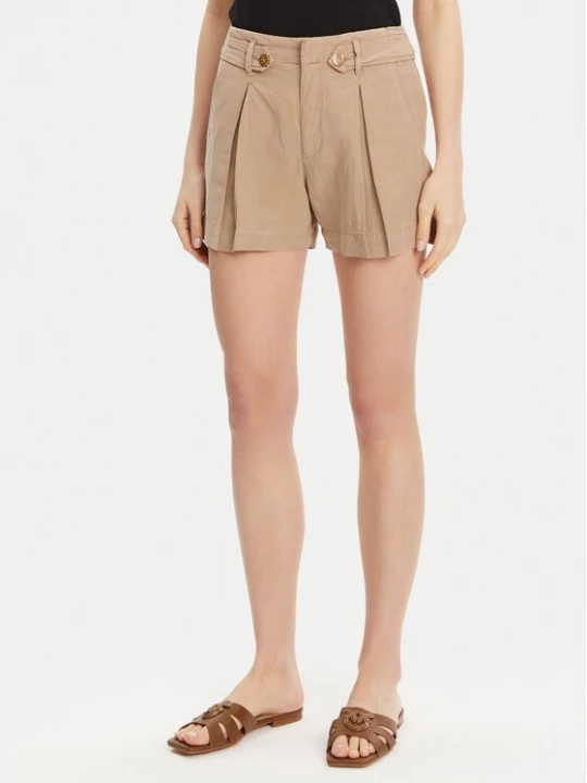 Obrázek produktu Guess Šortky z materiálu W5GD1J WG8N0 Béžová Relaxed Fit