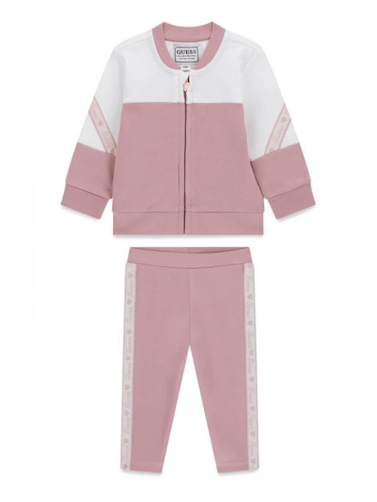 Obrázek produktu Guess Souprava mikina a legíny A6YG06 K3909 Růžová Regular Fit