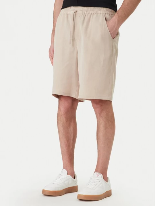 Obrázek produktu Guess Sportovní kraťasy F6GD01 WN202 Béžová Regular Fit
