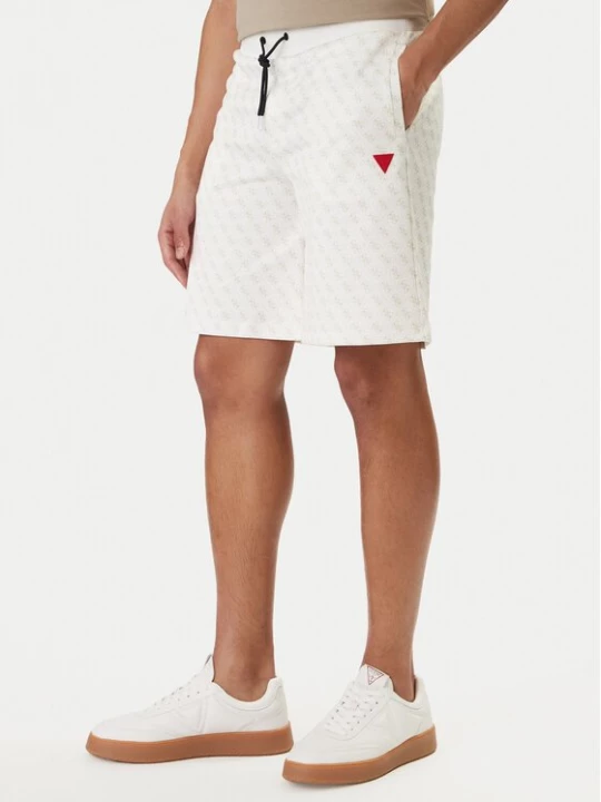 Obrázek produktu Guess Sportovní kraťasy Z4YD03 K7122 Écru Regular Fit Krémová