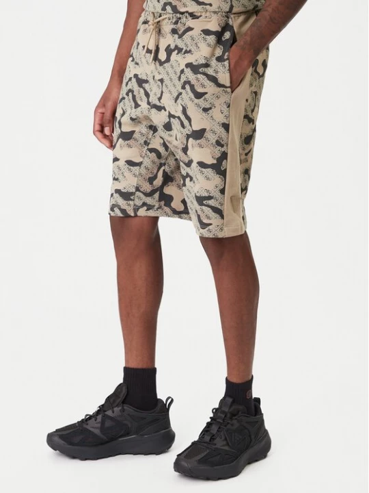 Obrázek produktu Guess Sportovní kraťasy Z6RD00 K9YI1 Béžová Regular Fit