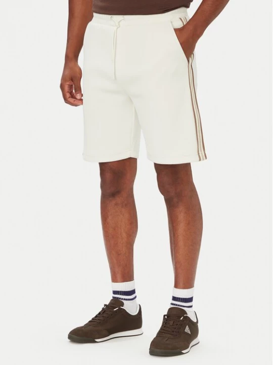 Obrázek produktu Guess Sportovní kraťasy Z6YD05 K5008 Krémová Regular Fit