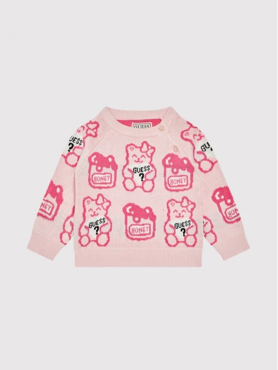 Obrázek produktu Guess Svetr H1YT01 Z2S40 Růžová Regular Fit