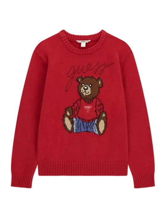 Obrázek produktu Guess Svetr H6BR01 Z1336 Červená Regular Fit