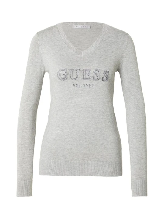 Obrázek produktu GUESS Svetr 'HANNAH' šedý melír / průhledná