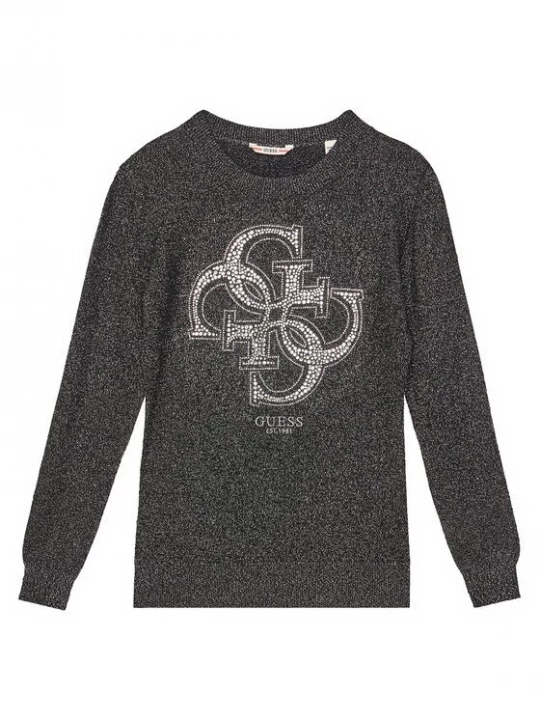 Obrázek produktu Guess Svetr J5YR01 Z3FP0 Černá Regular Fit