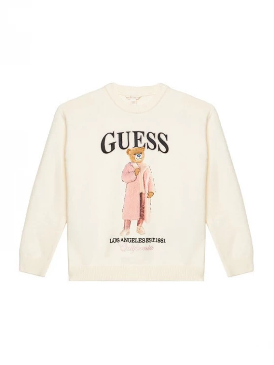 Obrázek produktu Guess Svetr J6BR05 Z1339 Krémová Regular Fit