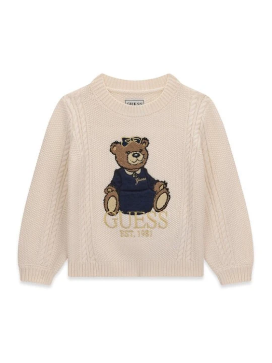 Obrázek produktu Guess Svetr K6BR07 Z1285 Krémová Regular Fit