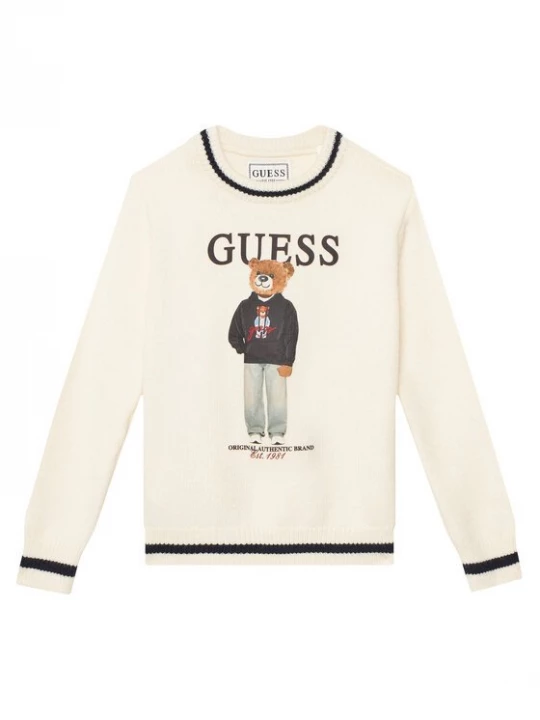 Obrázek produktu Guess Svetr N6YR06 Z0903 Krémová Regular Fit