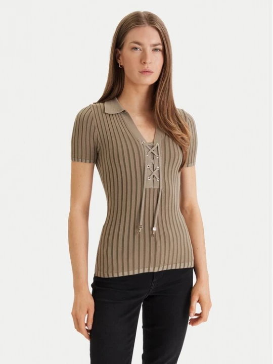 Obrázek produktu Guess Svetr W6GR09 Z0590 Zelená Regular Fit