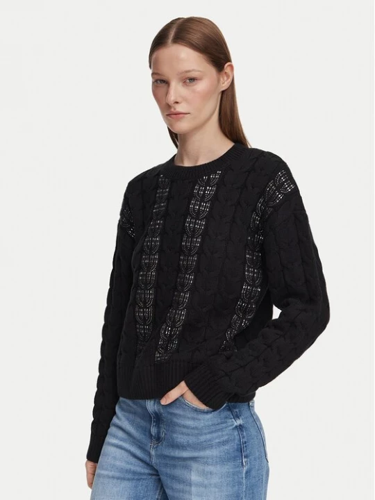 Obrázek produktu Guess Svetr W6YR21 Z0965 Černá Regular Fit