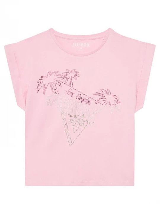Obrázek produktu Guess T-Shirt J5GI32 K8HM4 Růžová Regular Fit