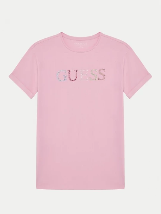 Obrázek produktu Guess T-Shirt J5GI38 J1314 Růžová Regular Fit