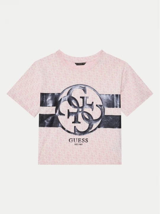 Obrázek produktu Guess T-Shirt J5RI04 K6YW4 Růžová Regular Fit