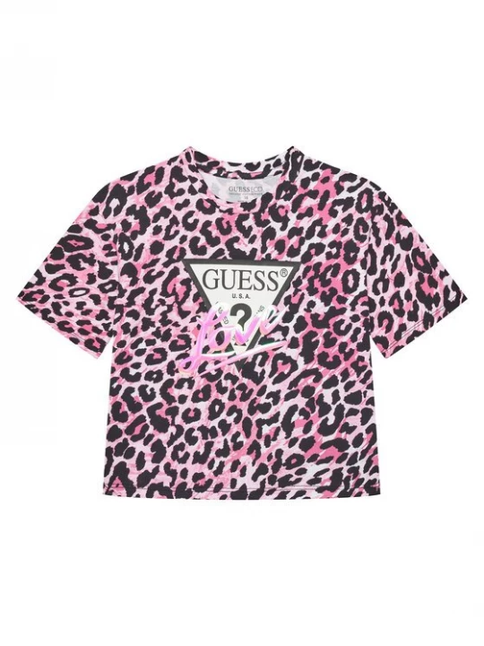 Obrázek produktu Guess T-Shirt J5YI07 K6YW4 Růžová Regular Fit