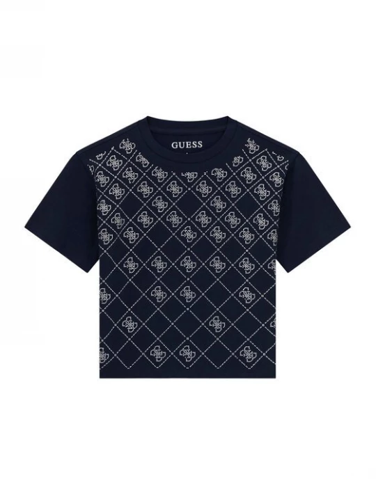 Obrázek produktu Guess T-Shirt J6GI05 K6YW4 Tmavomodrá Boxy Fit