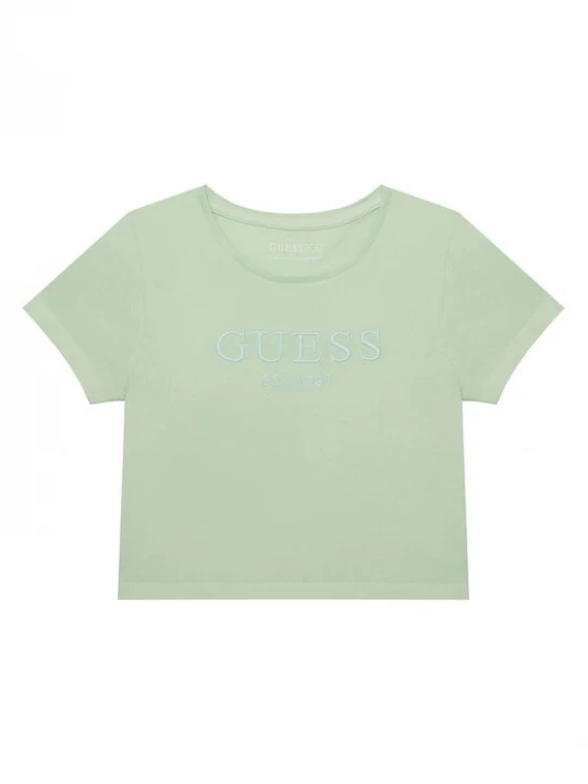 Obrázek produktu Guess T-Shirt J6GI17 K8HM4 Zelená Regular Fit