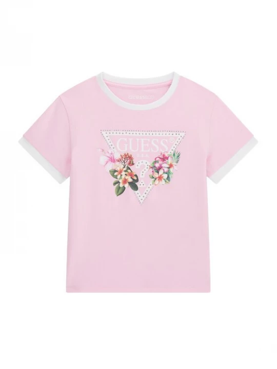 Obrázek produktu Guess T-Shirt J6GI23 K6YW4 Světle růžová Regular Fit