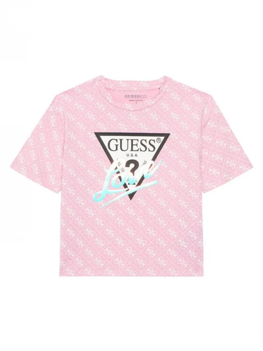 Obrázek produktu Guess T-Shirt J6RI08 K6YW4 Růžová Regular Fit