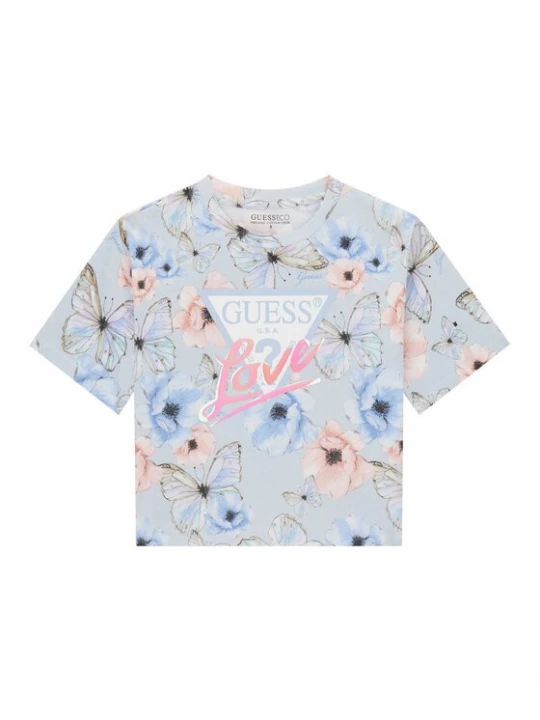 Obrázek produktu Guess T-Shirt J6RI08 K6YW4 Světle modrá Regular Fit