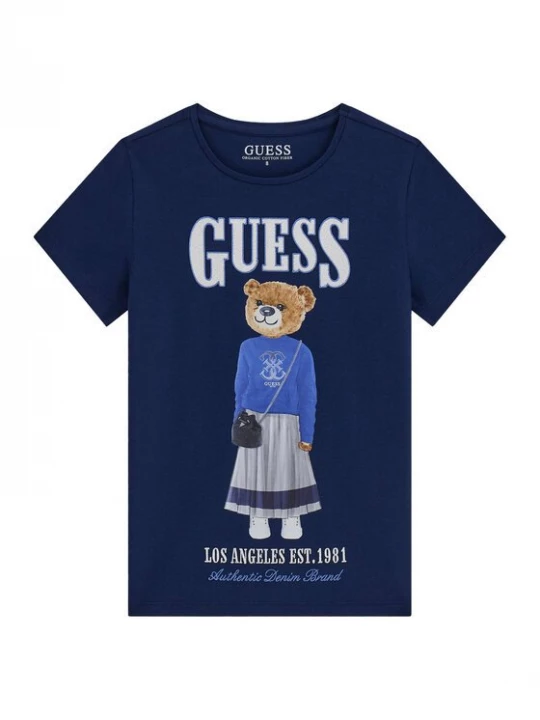 Obrázek produktu Guess T-Shirt J6RI10 K6YW4 Tmavomodrá Regular Fit