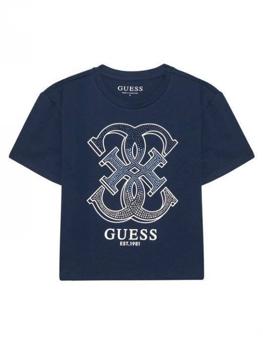 Obrázek produktu Guess T-Shirt J6RI28 K6YW4 Tmavomodrá Regular Fit