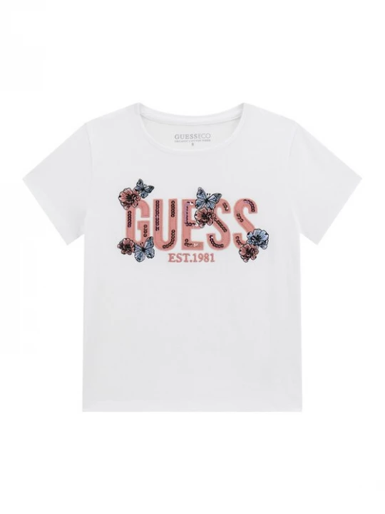 Obrázek produktu Guess T-Shirt J6RI34 K6YW4 Bílá Regular Fit