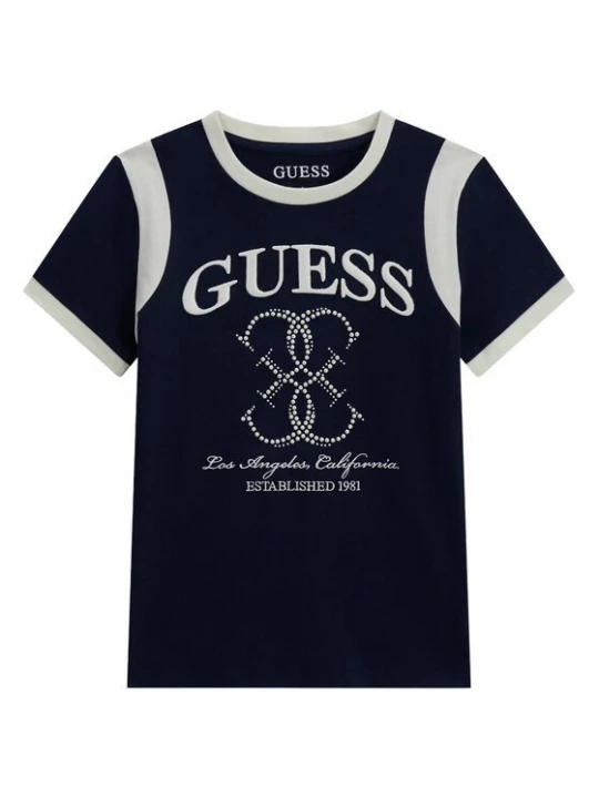 Obrázek produktu Guess T-Shirt J6YI25 K3757 Tmavomodrá Regular Fit