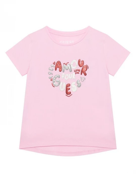 Obrázek produktu Guess T-Shirt K6RI02 K6YW4 Růžová Relaxed Fit