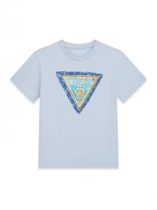 Obrázek produktu Guess T-Shirt L6GI00 K8HM4 Světle modrá Regular Fit