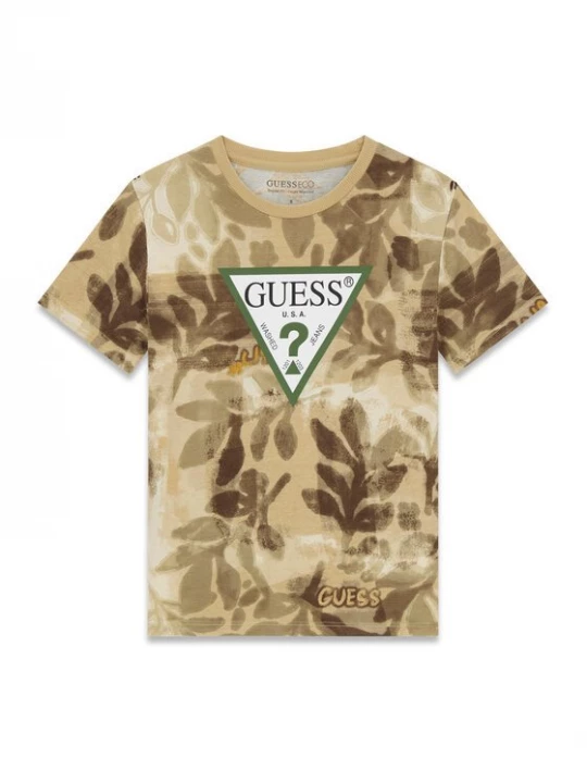 Obrázek produktu Guess T-Shirt L6GI03 K8HM4 Khaki Regular Fit