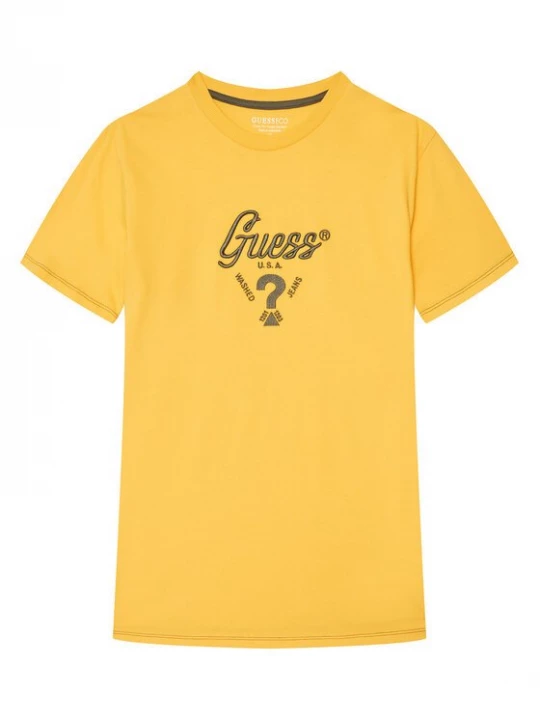 Obrázek produktu Guess T-Shirt L6GI06 K8HM4 Žlutá Relaxed Fit