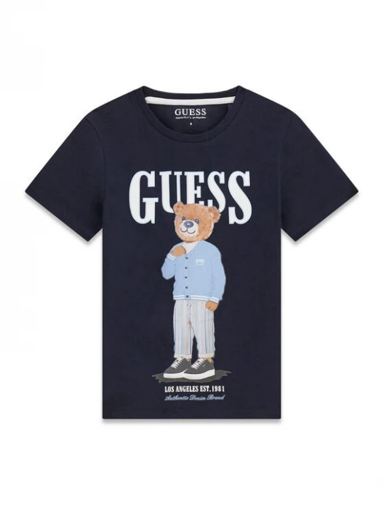Obrázek produktu Guess T-Shirt L6GI09 K8HM4 Tmavomodrá Regular Fit