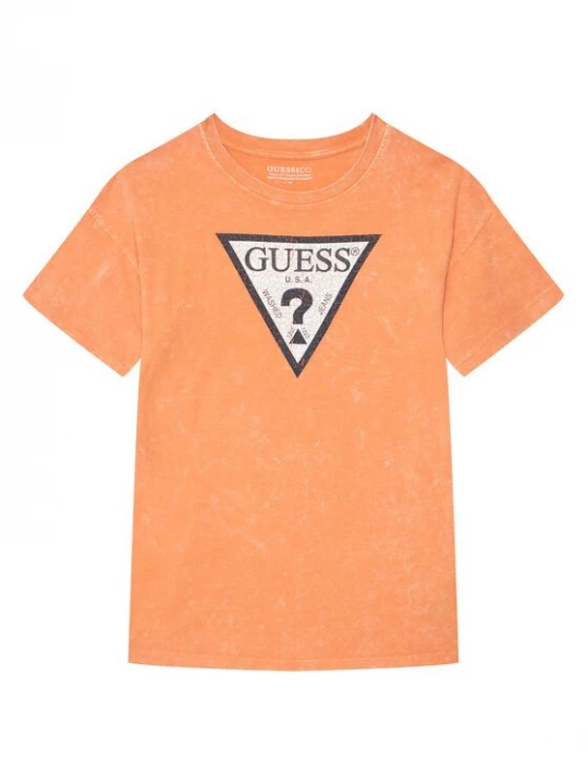 Obrázek produktu Guess T-Shirt L6GI18 K8HM4 Oranžová Relaxed Fit