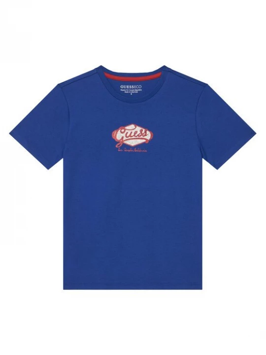 Obrázek produktu Guess T-Shirt L6RI02 K8HM4 Modrá Regular Fit
