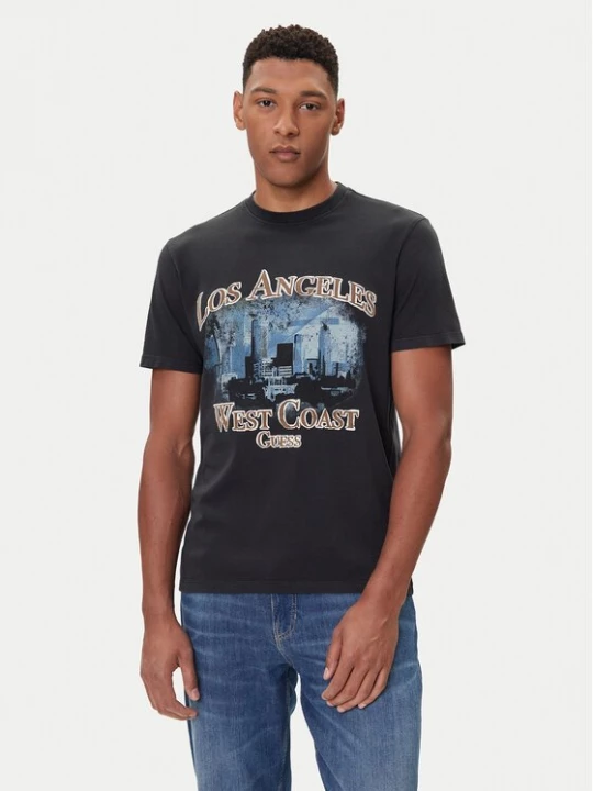 Obrázek produktu Guess T-Shirt M5BI02 K8FQ4 Černá Regular Fit