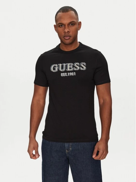 Obrázek produktu Guess T-Shirt M5GI07 I3Z14 Černá Classic Fit